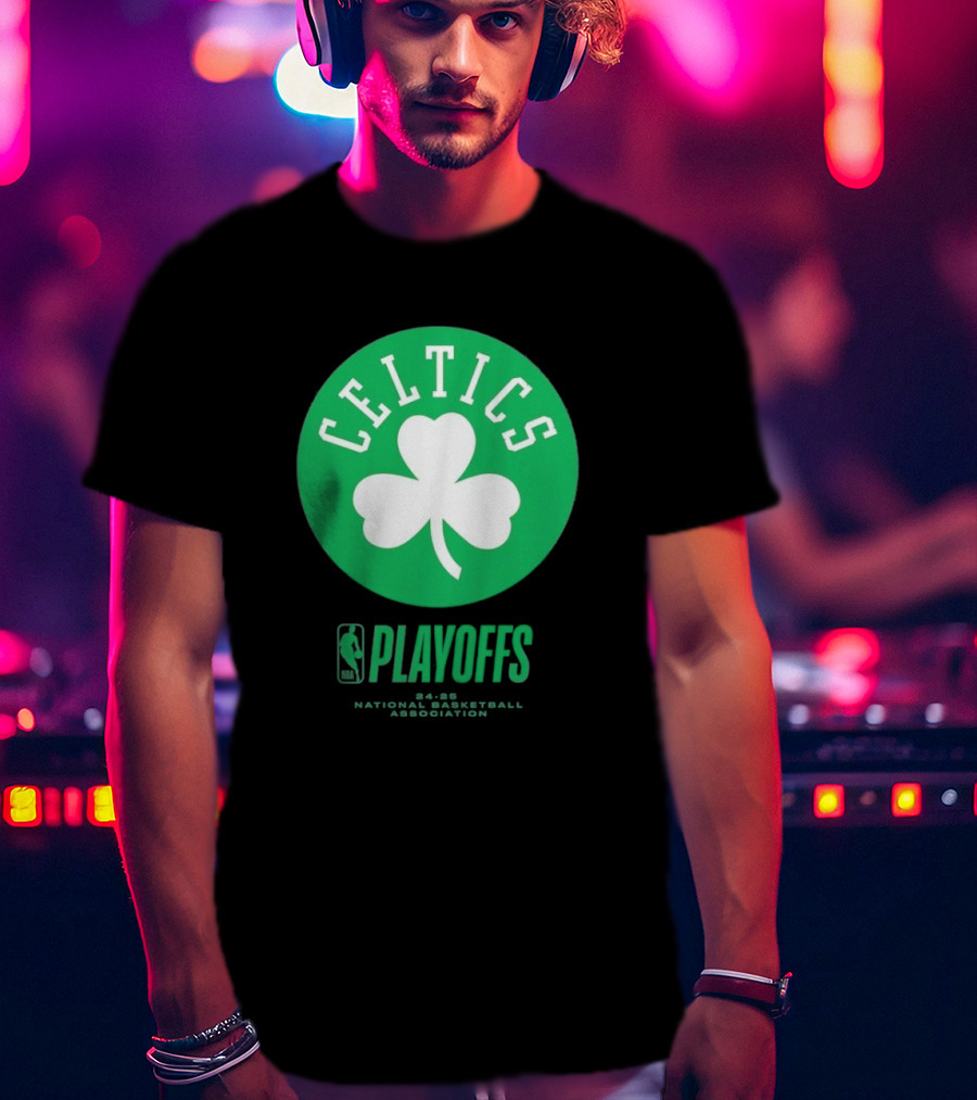 Boston Celtics Playoffs 2025 National Basketball Association T-Shirt