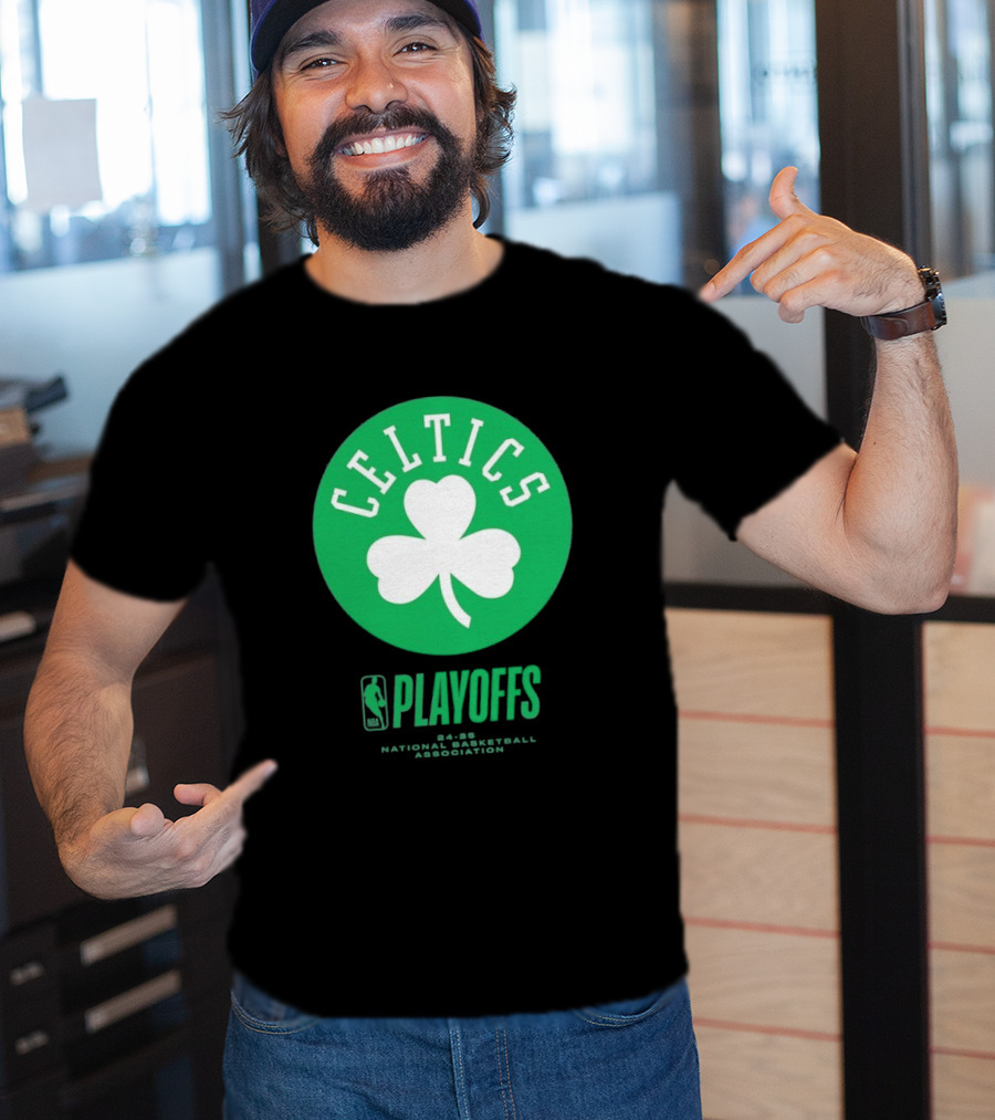 Boston Celtics Playoffs 2025 National Basketball Association T-Shirt
