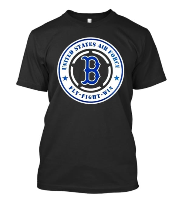Boston Red Sox United States Air Force Fly Fight Win 2025 Military Appreciation Night T-Shirt