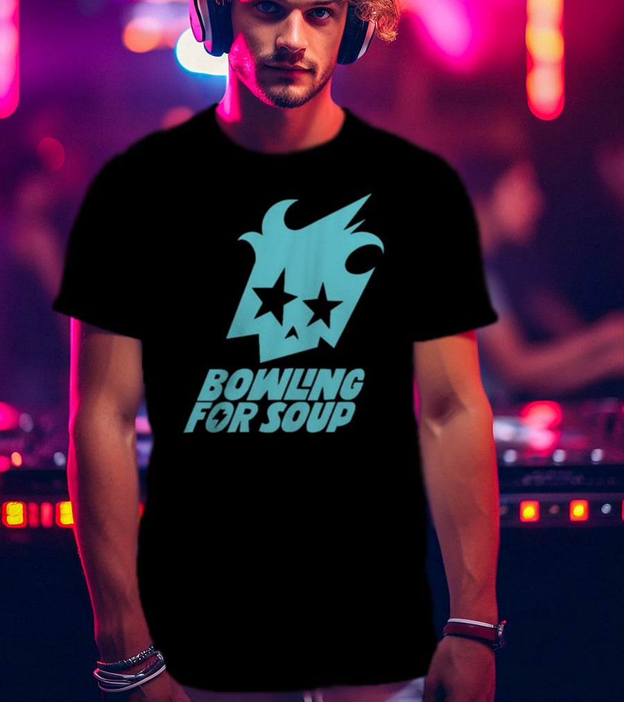 Bowling For Soup Star Face Graphic 2025 T-Shirt