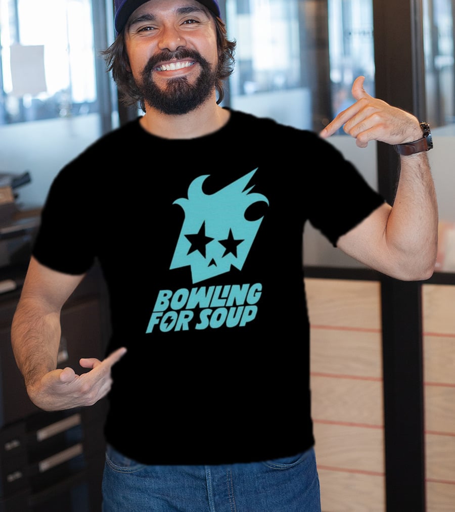 Bowling For Soup Star Face Graphic 2025 T-Shirt