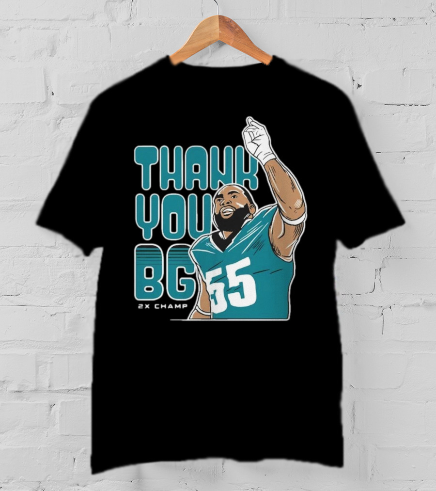Brandon Graham Thank You BG T-Shirt