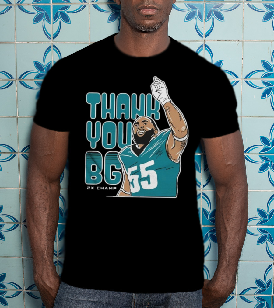 Brandon Graham Thank You BG T-Shirt