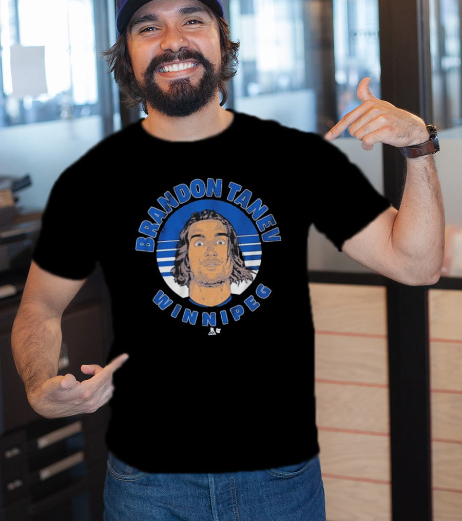 Brandon Tanev Winnipeg Headshot T-Shirt
