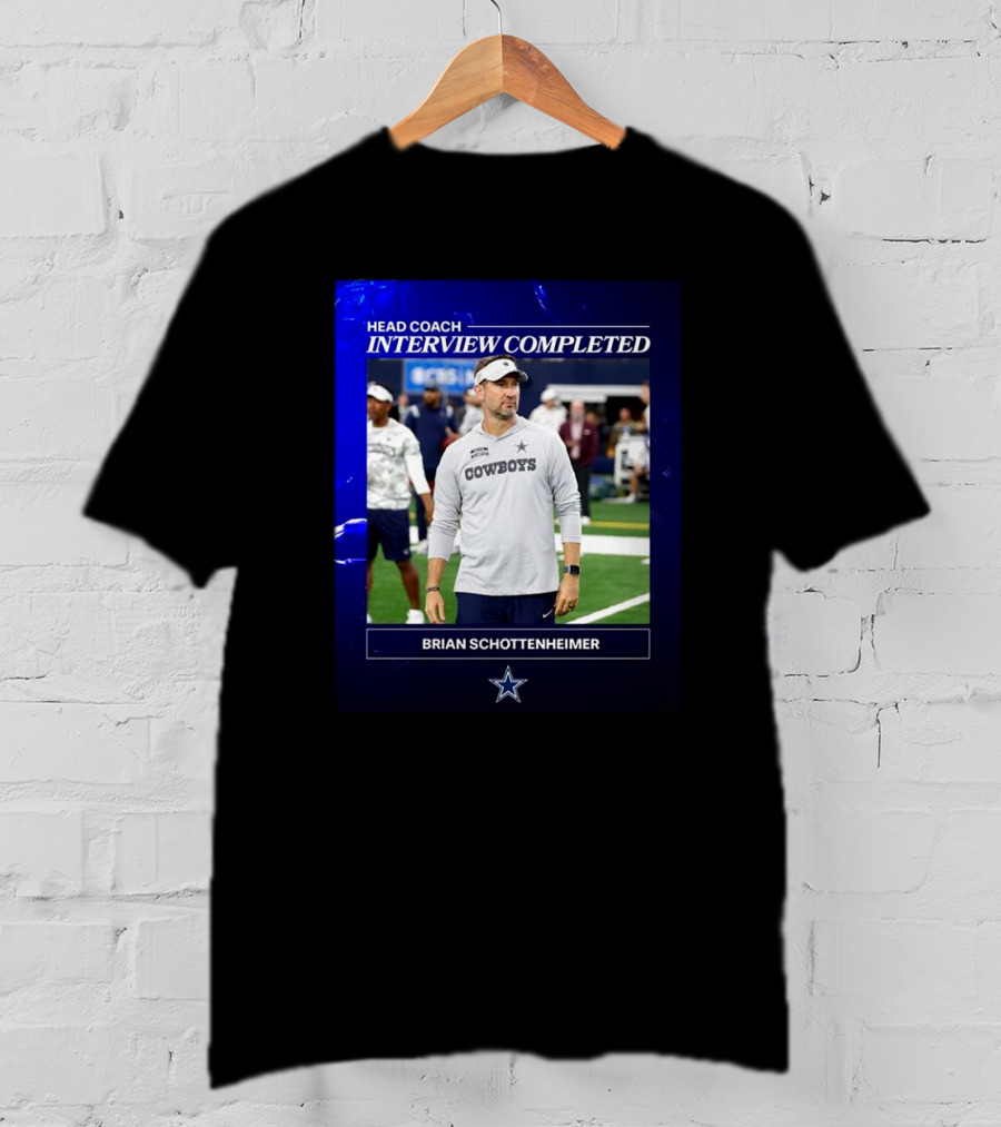 Brian Schottenheimer Head Coach Interview Completed T-Shirt