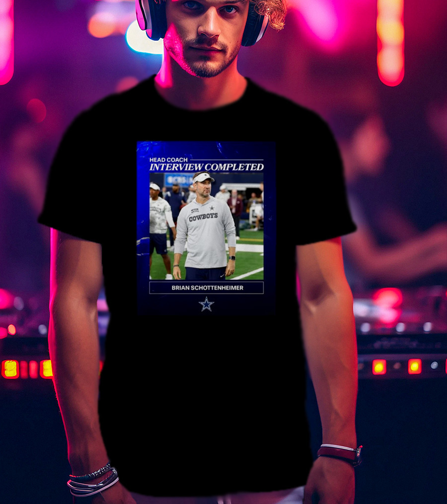Brian Schottenheimer Head Coach Interview Completed T-Shirt