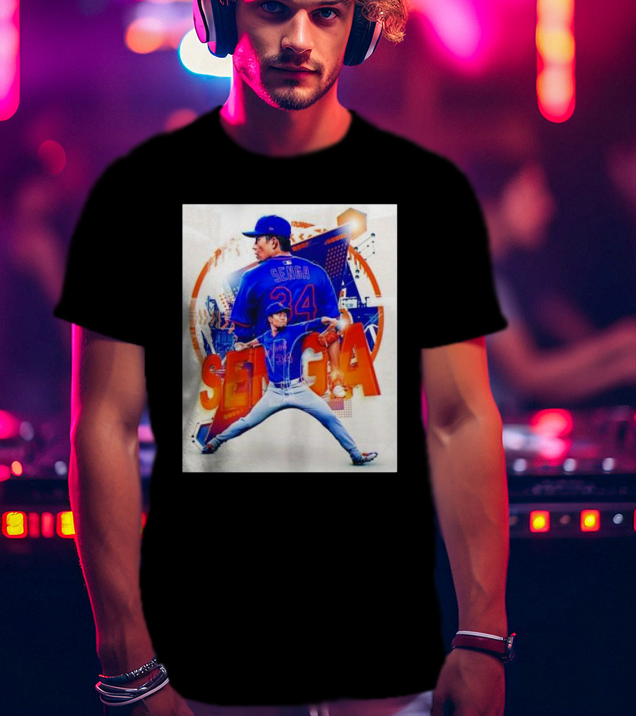 Bright Lights Senga Kodai New York Mets T-Shirt