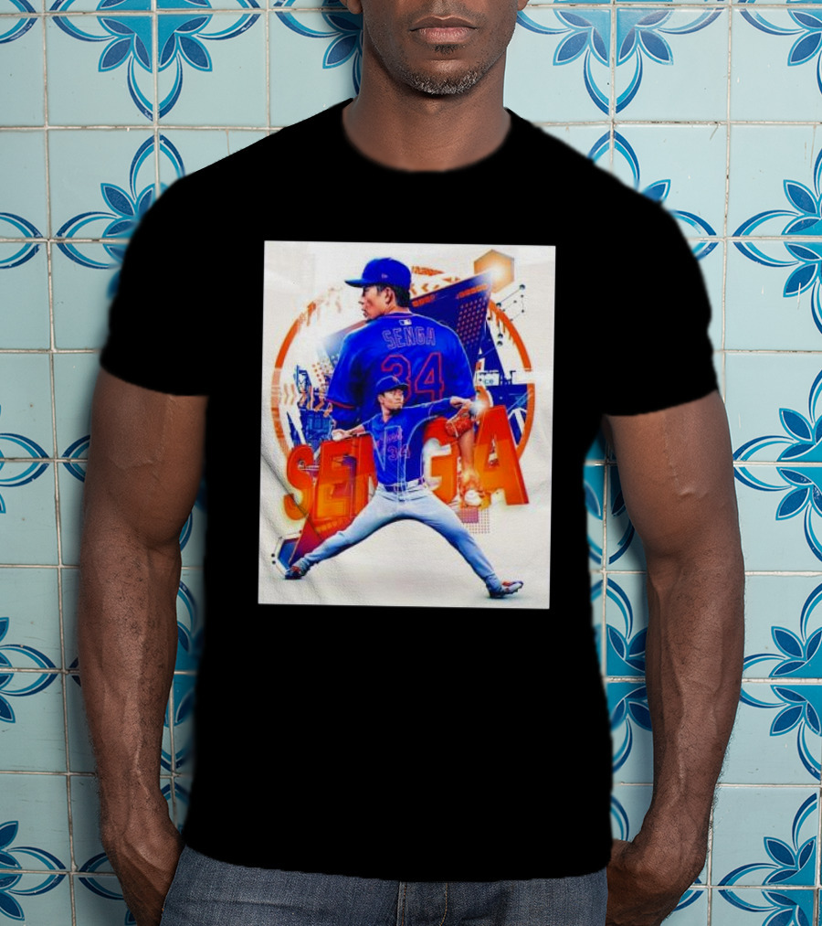 Bright Lights Senga Kodai New York Mets T-Shirt