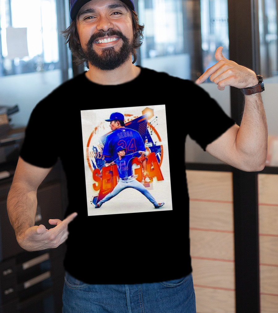 Bright Lights Senga Kodai New York Mets T-Shirt