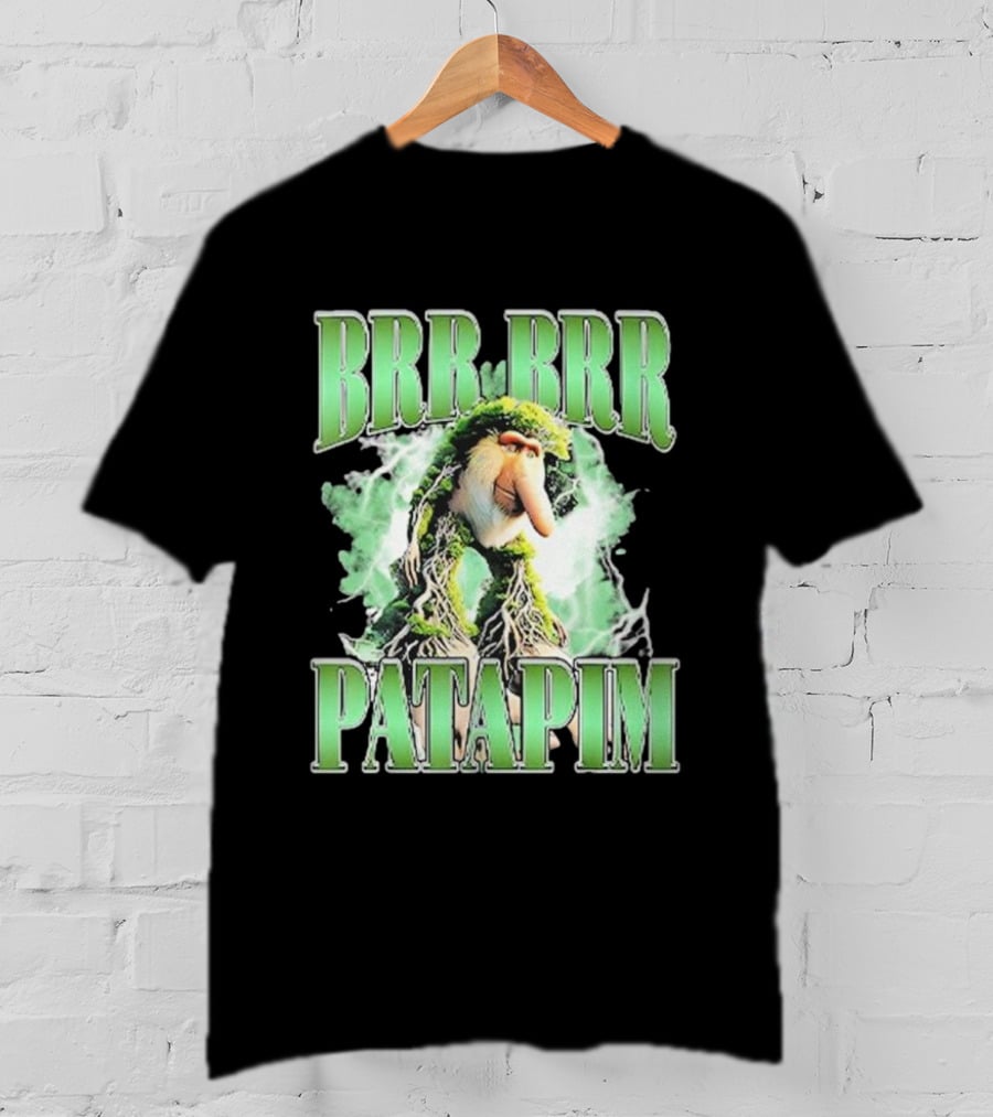 Brr Brr Patapim Italian Brainrot Meme T-Shirt