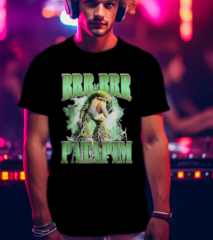 Brr Brr Patapim Italian Brainrot Meme T-Shirt