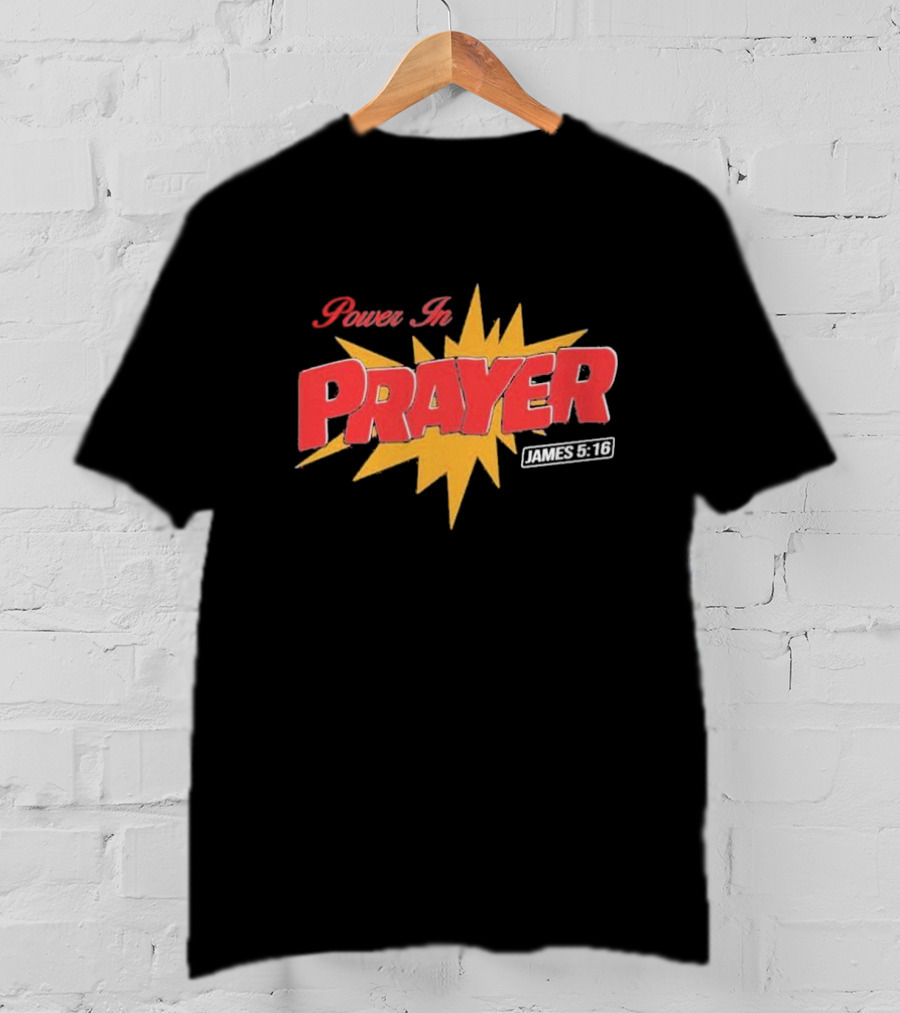 Bryce Crawford Merch Power In Prayer 90’s Cartoon T-Shirt