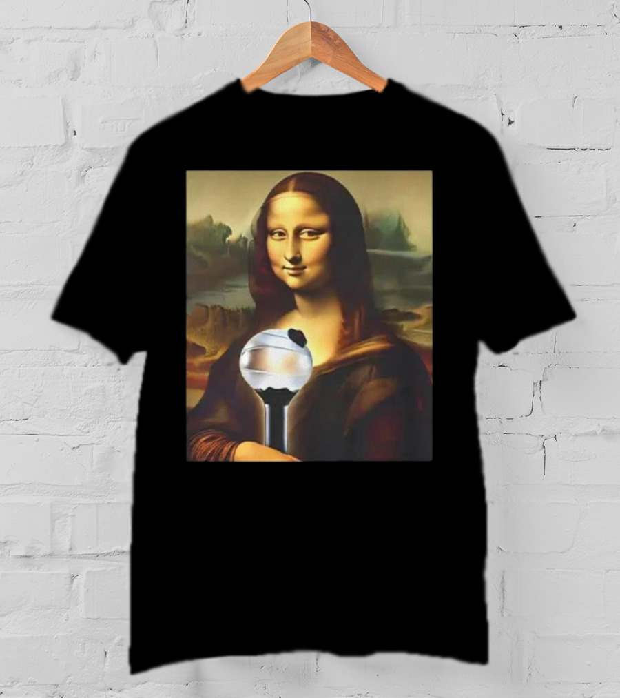 BTS J-hope Mona Lisa Holding ARMY Bomb T-Shirt