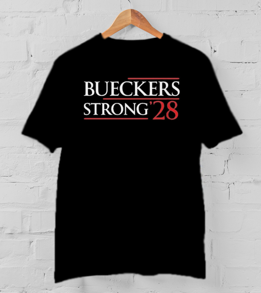 Bueckers Strong ’28 Basketball Fan Apparel T-Shirt