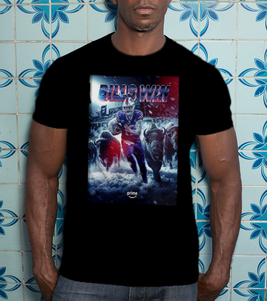 Buffalo Bills Are Going To The AFC Division NFL Playoffs 2025 Bills Win T-Shirt