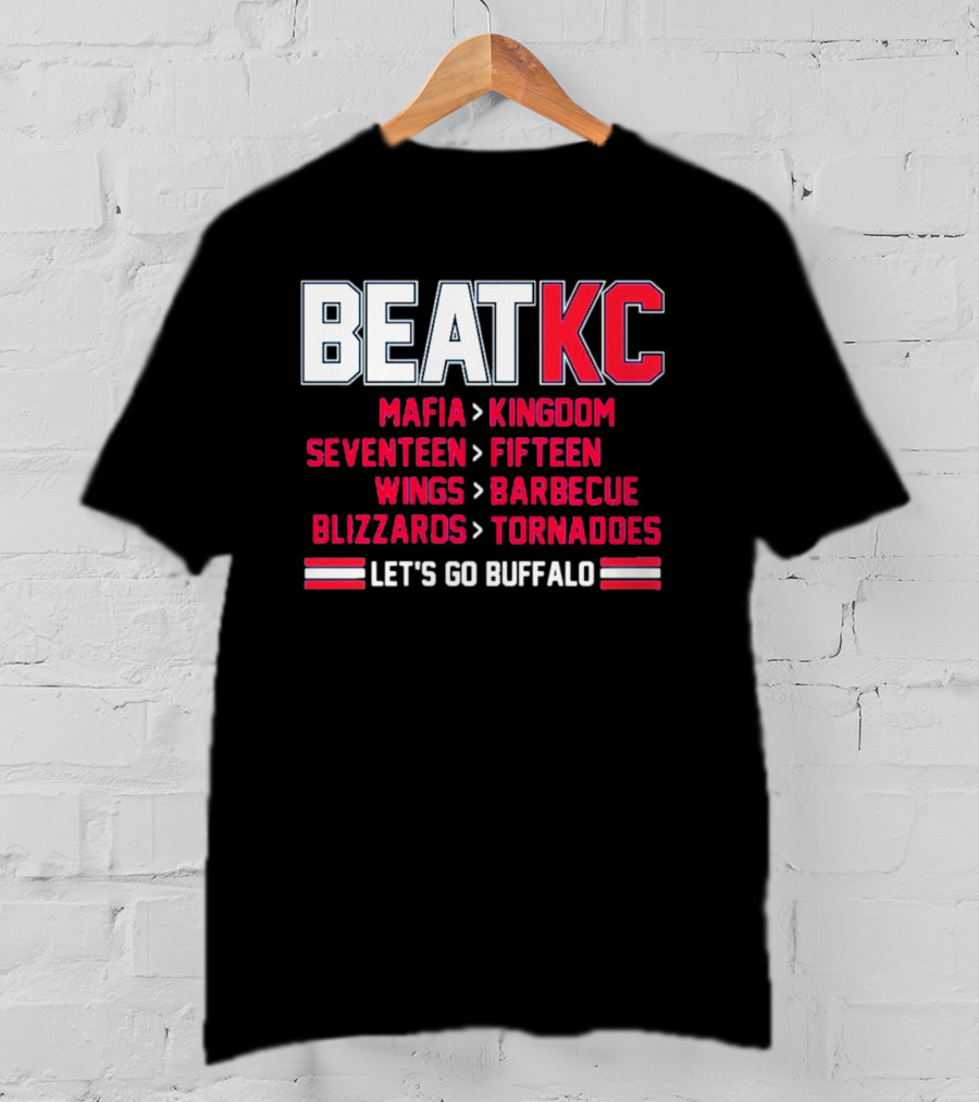Buffalo Bills BeatKC Let’s Go Buffalo T-Shirt