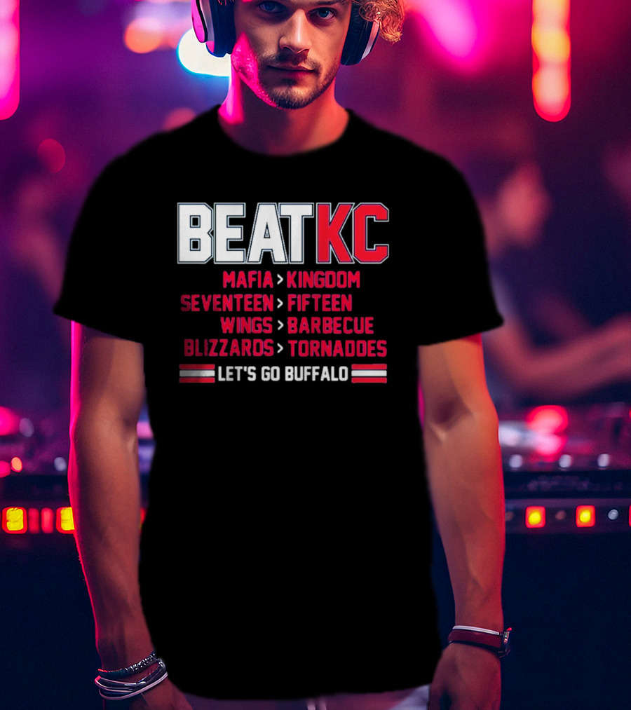 Buffalo Bills BeatKC Let’s Go Buffalo T-Shirt
