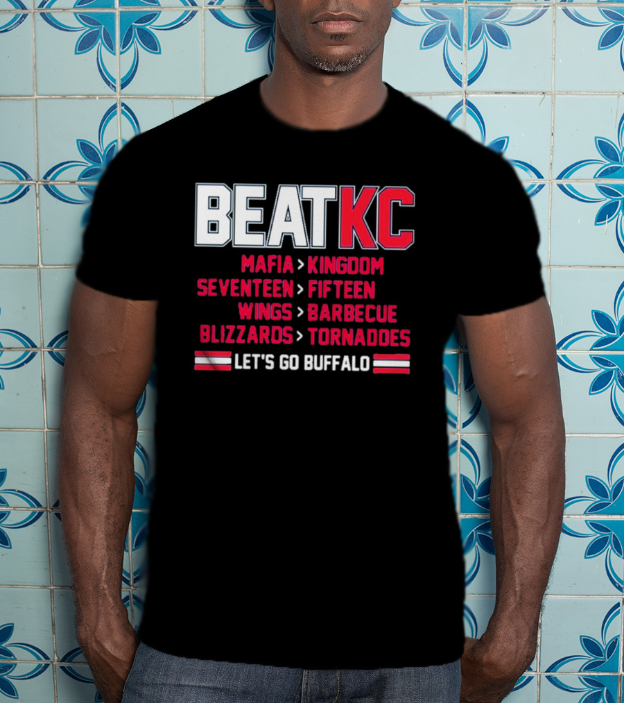 Buffalo Bills BeatKC Let’s Go Buffalo T-Shirt