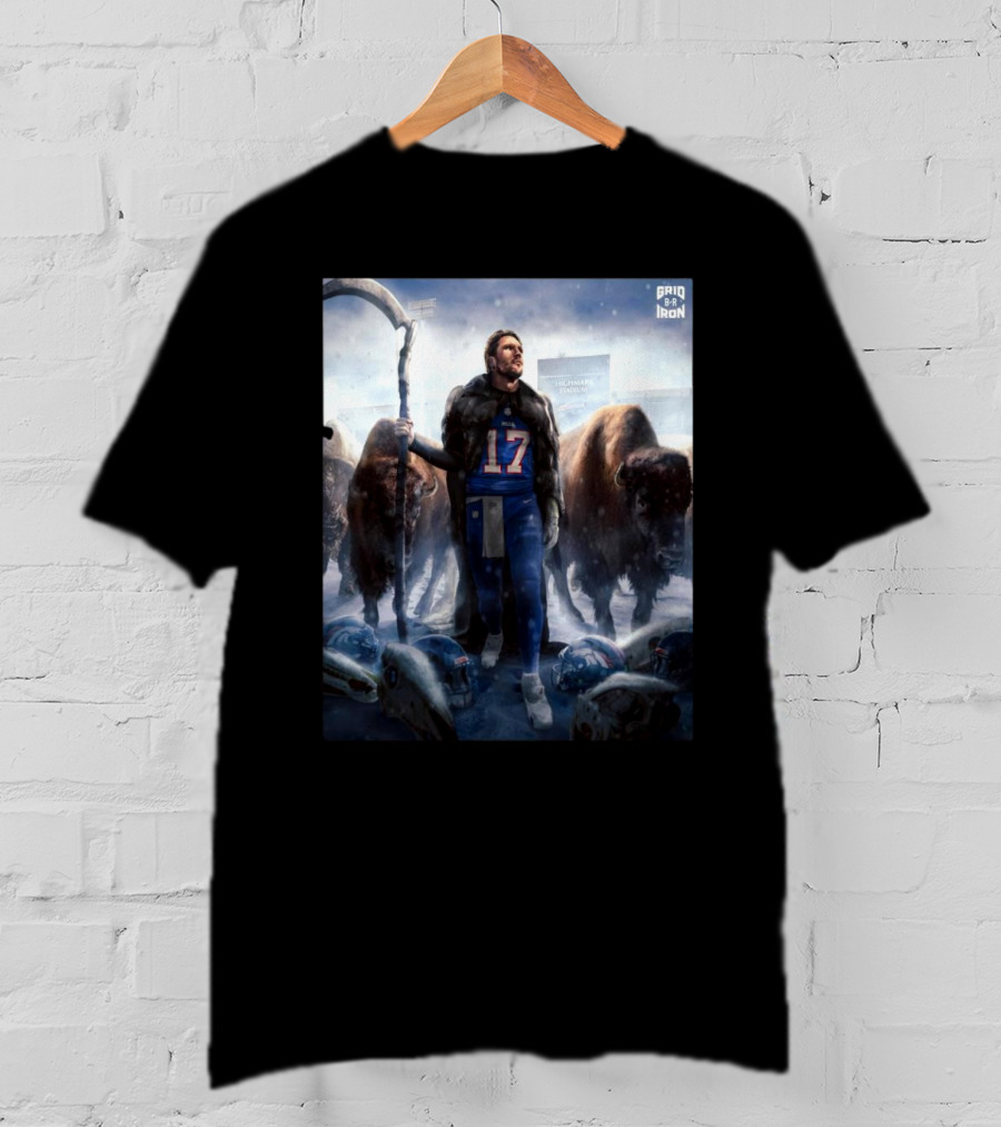 Buffalo Bills Win Denver Broncos Josh Allen And The Bills Trample Over The Broncos And Advance To The Divisional T-Shirt