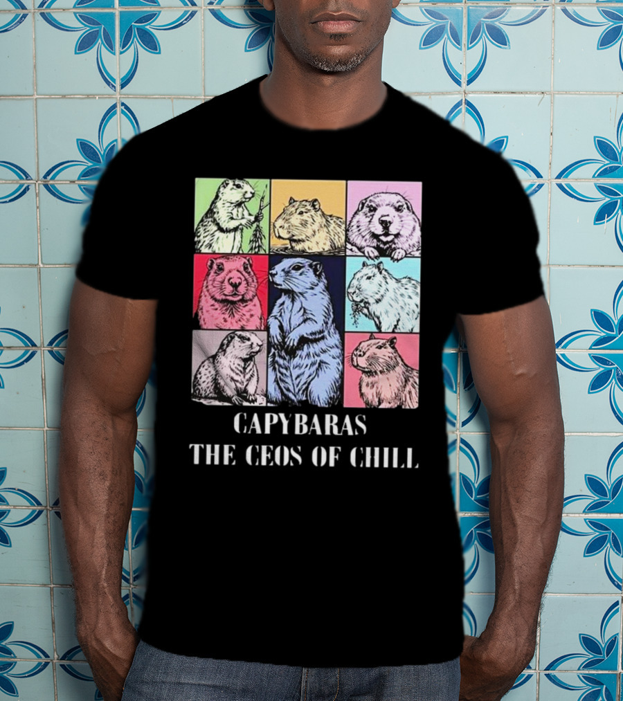 Capybaras The CEOS Of Chill T-Shirt