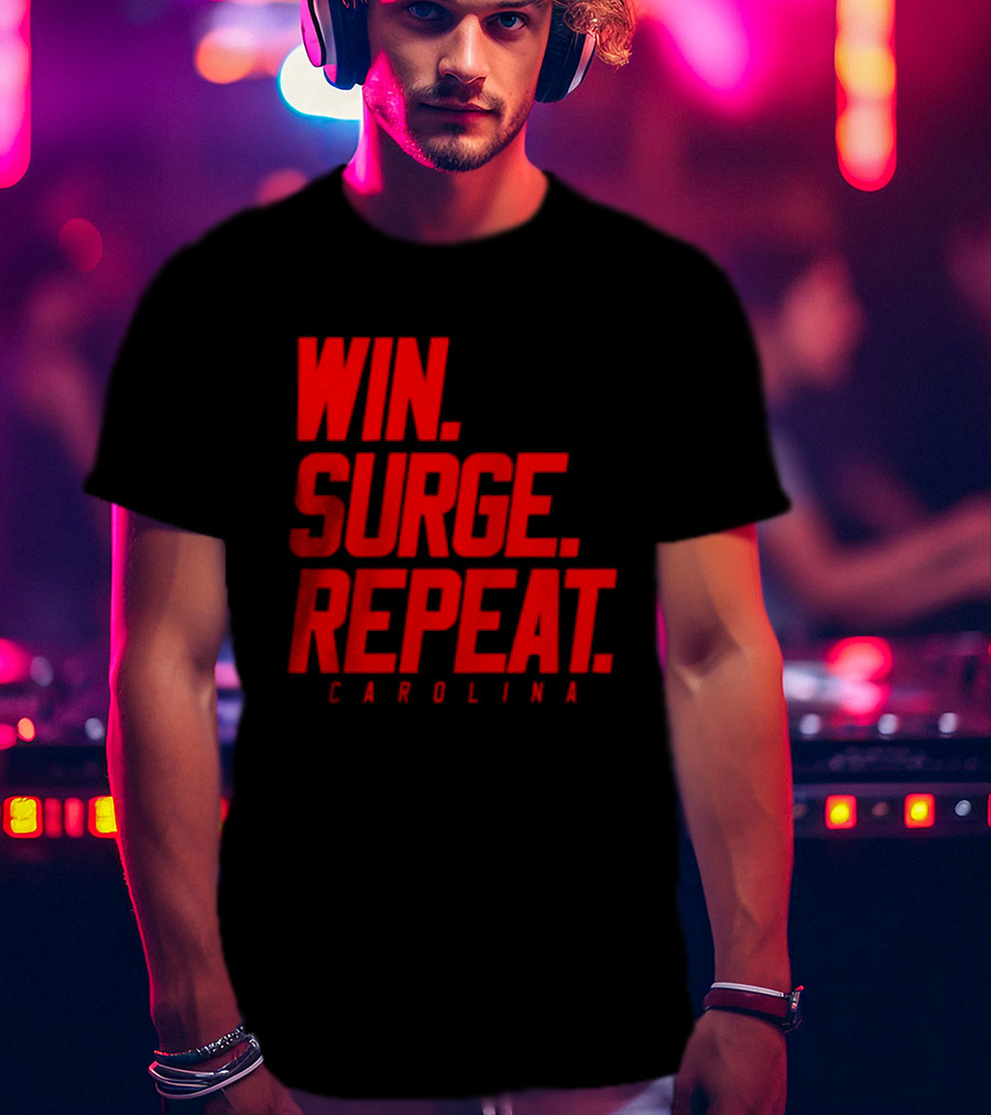 Carolina Hurricanes Win Surge Repeat T-Shirt