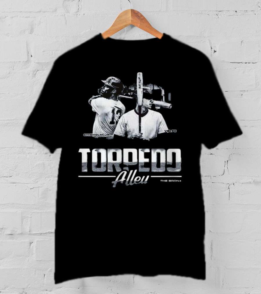 Chisholm Jr Volpe Torpedo Alley The Bronx Yankees T-Shirt