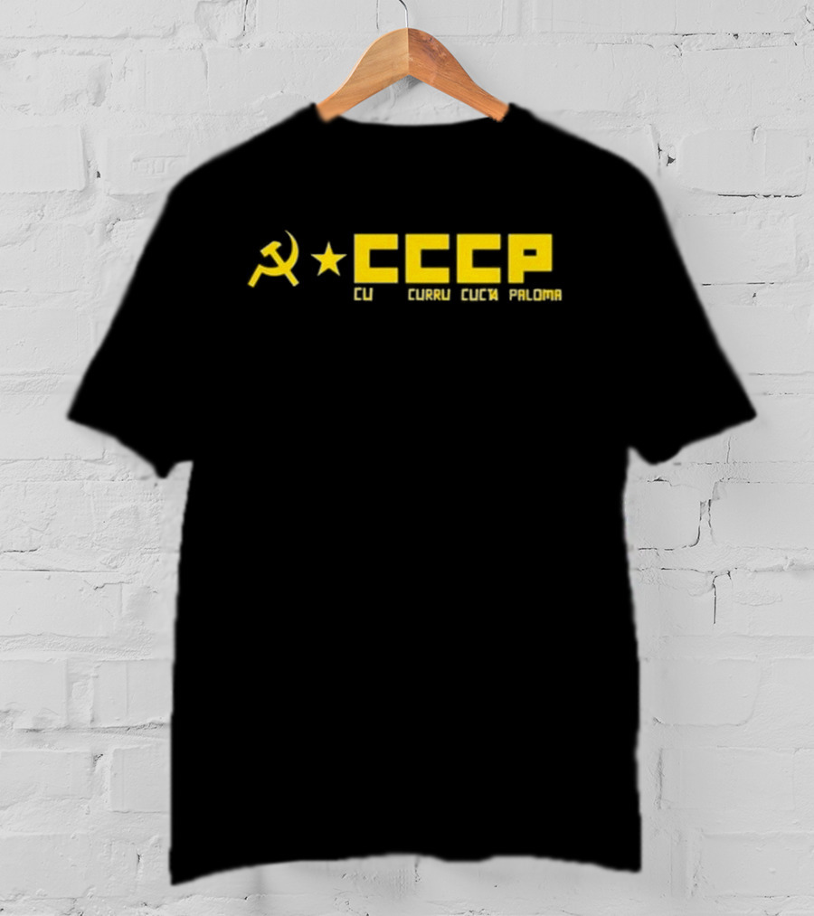 Cccp Cu Curru Cucu Paloma T-Shirt