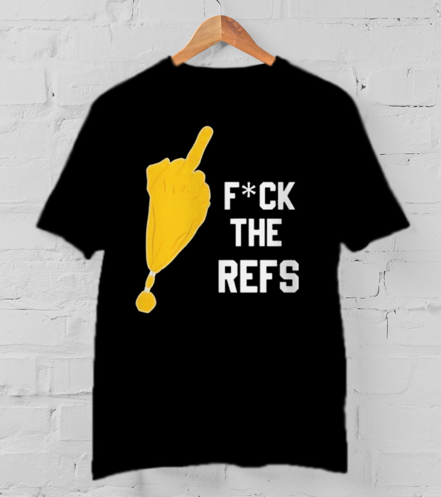 Censored Fuck The Refs Flag T-Shirt