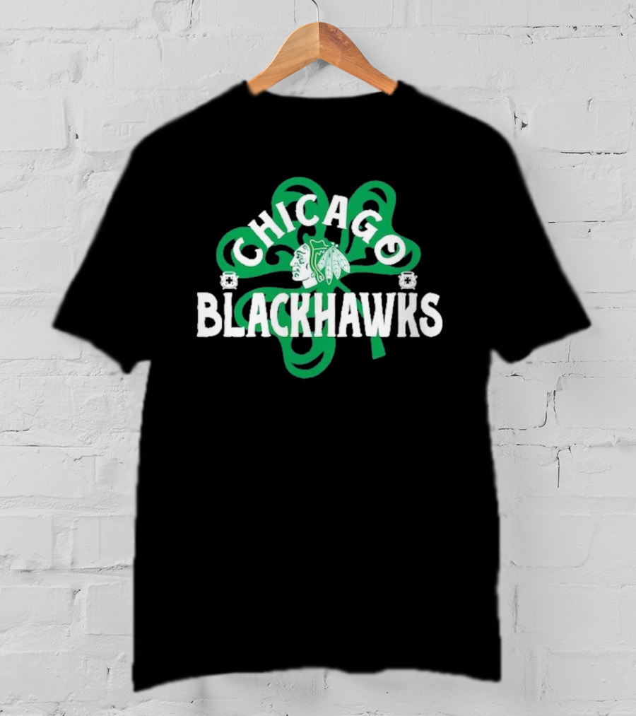 Chicago Hockey St. Patrick’s Day Richmond Shamrock T-Shirt