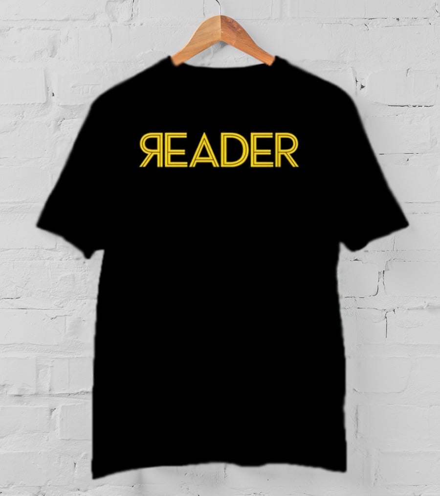 Chicago Reader Text Logo T-Shirt