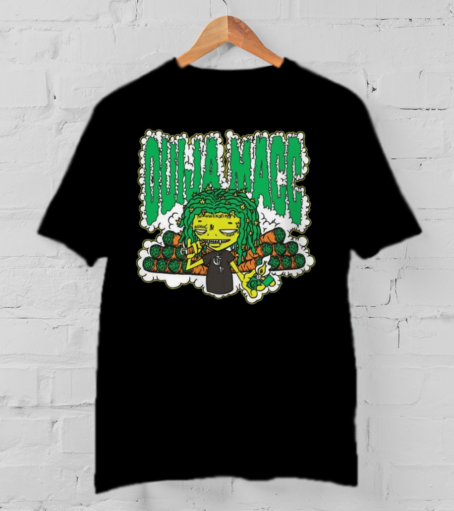 Chapter 17 Records Ouija Macc Stank-Nuggalo 17 Blunts Green T-Shirt