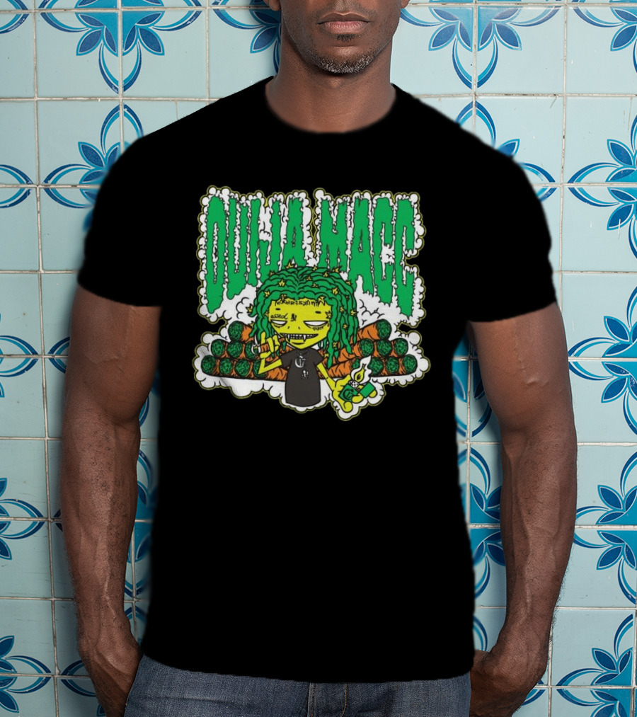 Chapter 17 Records Ouija Macc Stank-Nuggalo 17 Blunts Green T-Shirt