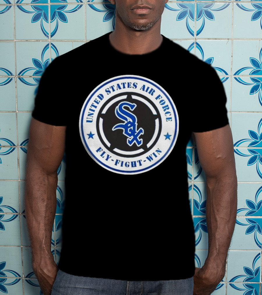 Chicago White Sox United States Air Force Fly Fight Win Military Appreciation Night 2025 T-Shirt