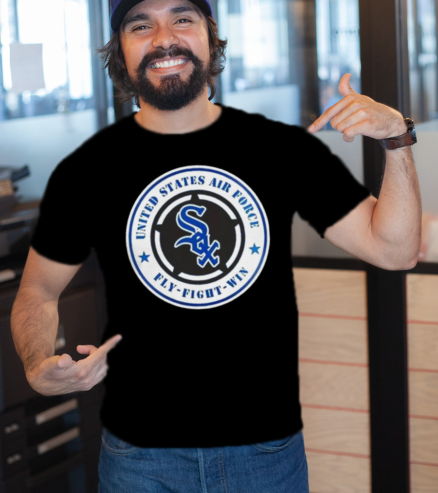Chicago White Sox United States Air Force Fly Fight Win Military Appreciation Night 2025 T-Shirt