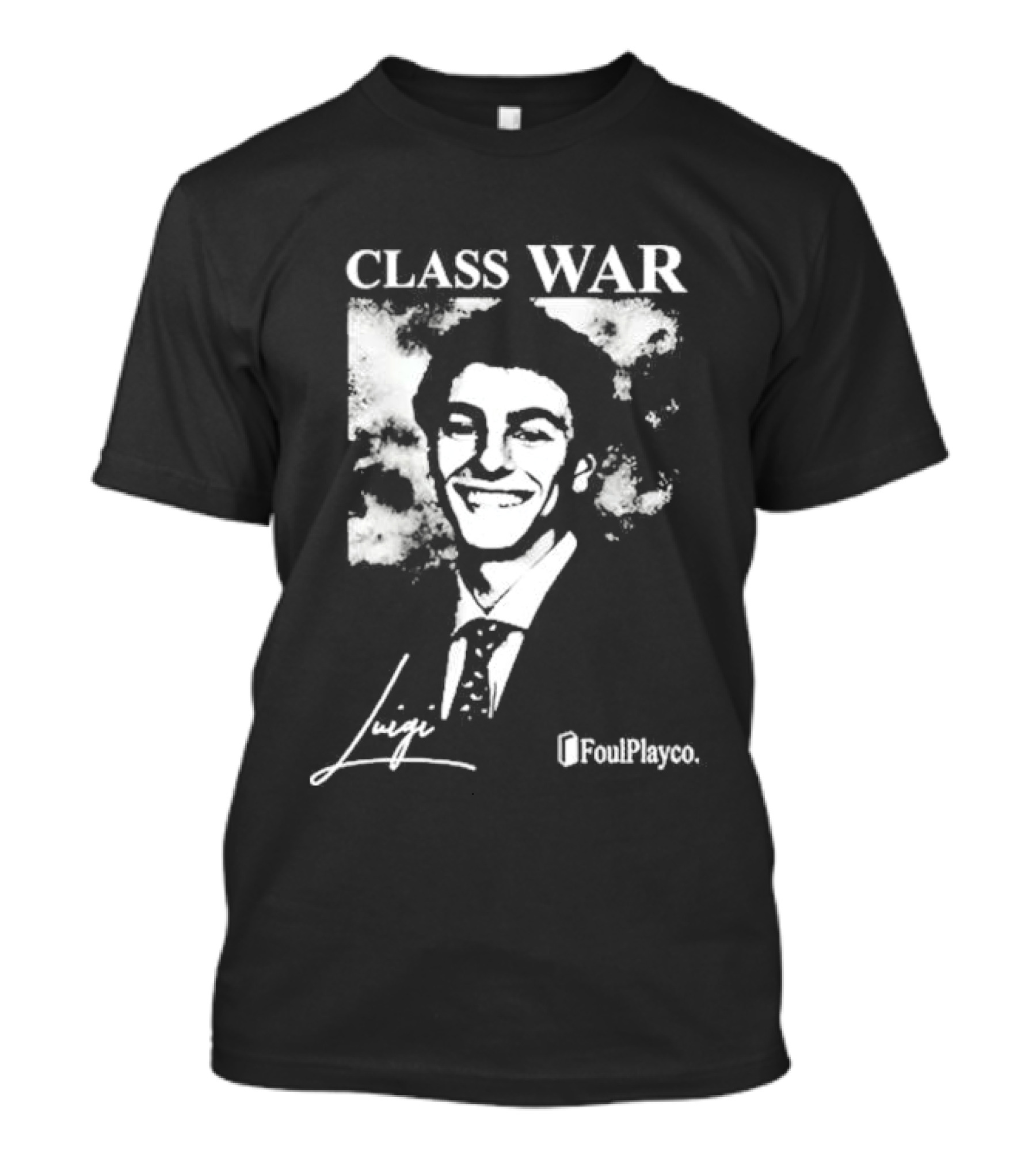 Class War Luigi Foul Play T-Shirt