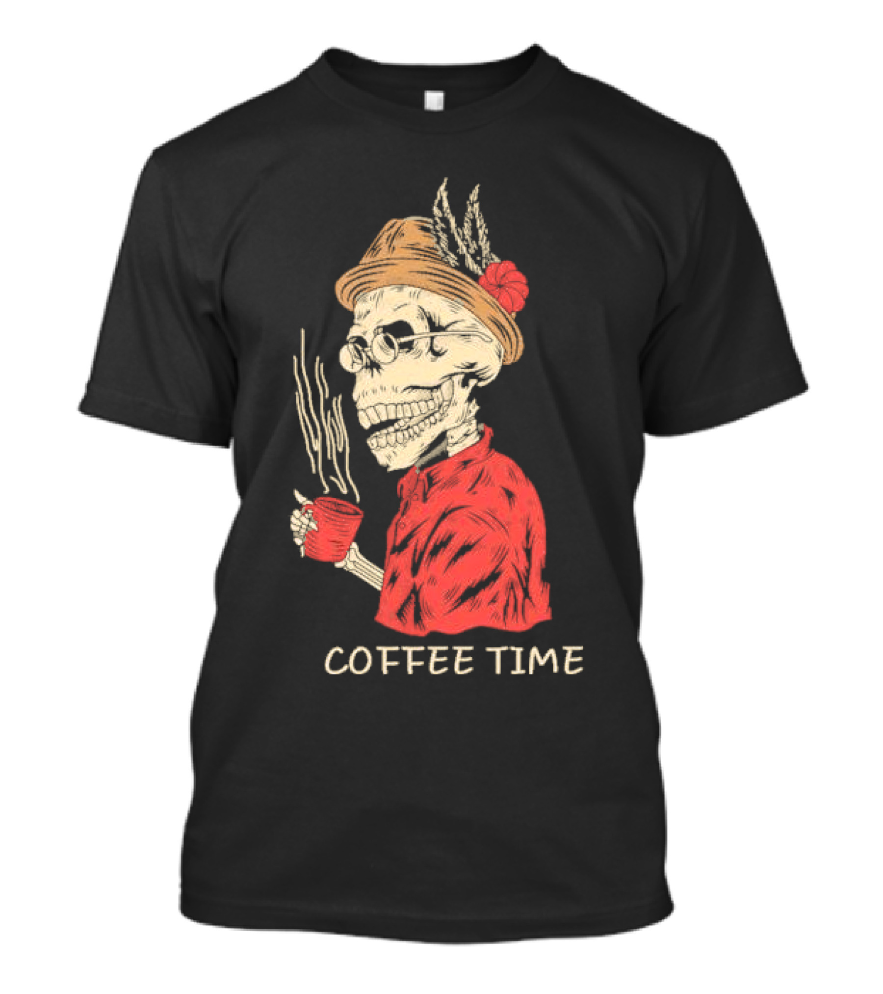 Cowboy Coffee Time T-Shirt