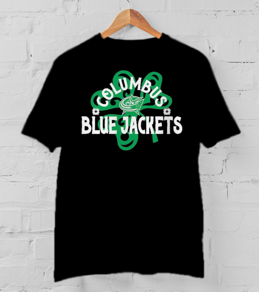Columbus Hockey St. Patrick’s Day Richmond Shamrock T-Shirt
