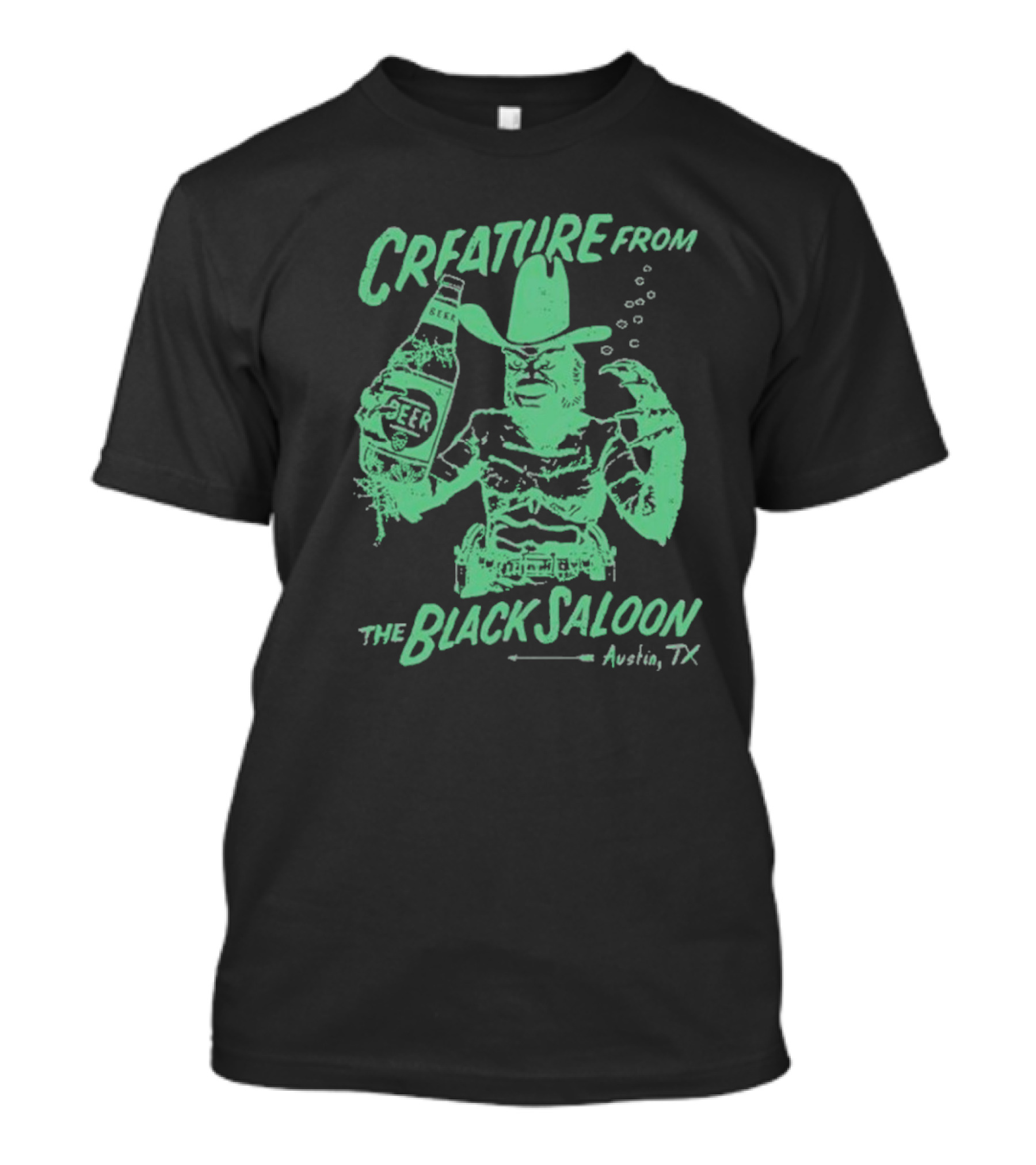 Creature From Black Saloon Austin T-Shirt