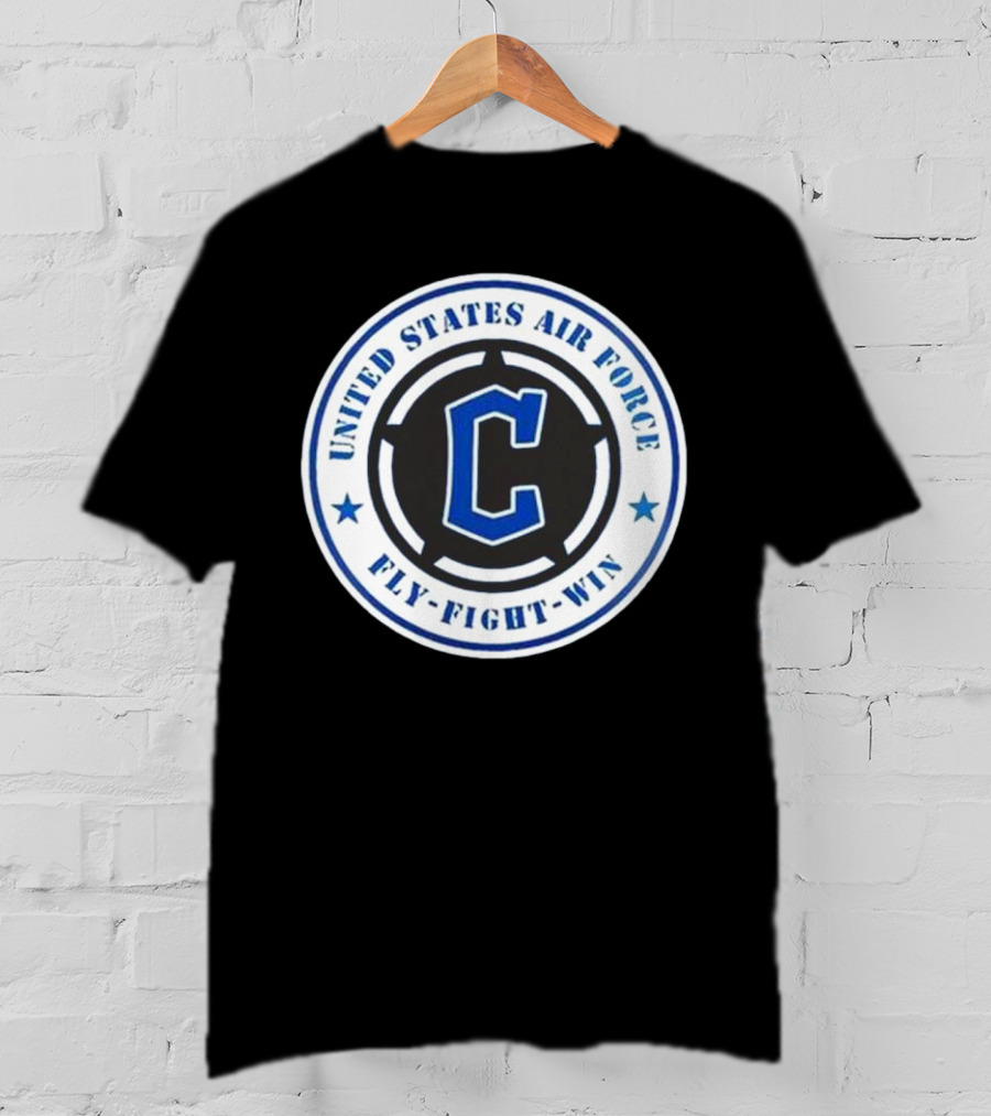 Cleveland Guardians United States Air Force Fly Fight Win Military Appreciation Night 2025 T-Shirt