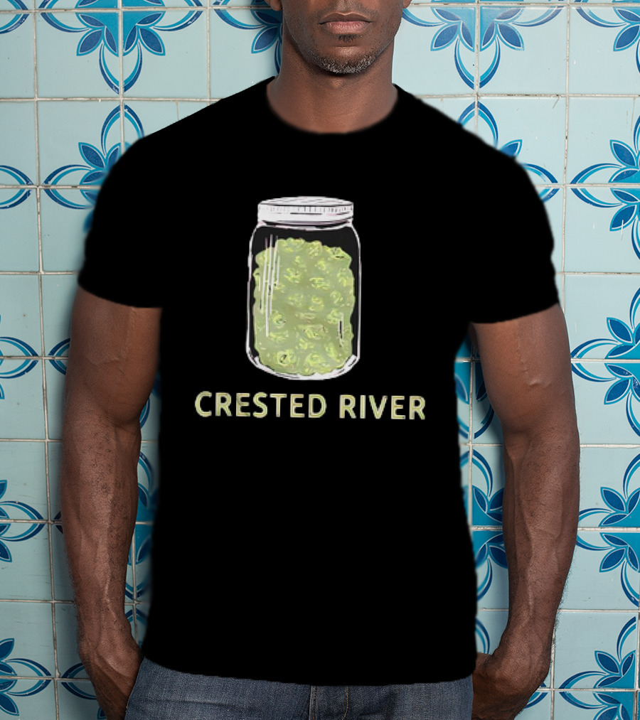 Crested River Jar Of Green Buds T-Shirt