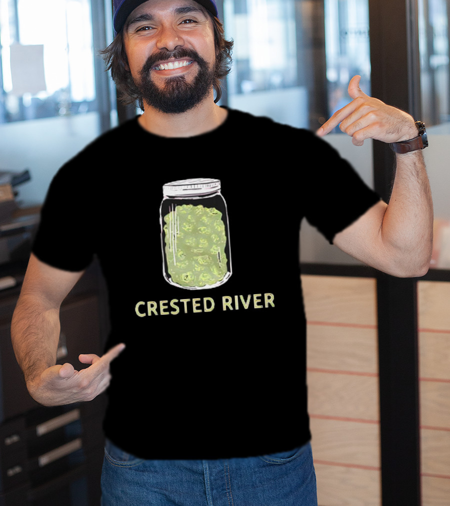Crested River Jar Of Green Buds T-Shirt
