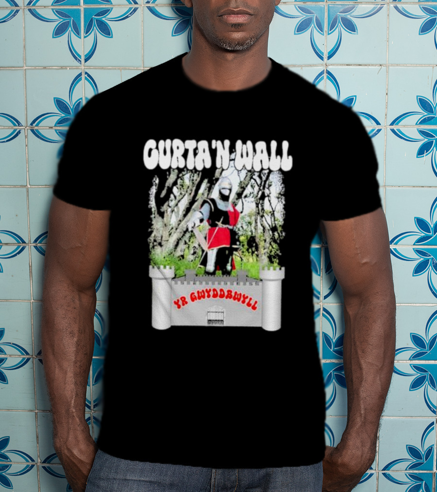 Curta’n Wall Yr Gwyddbwyll Grime Stone Records T-Shirt