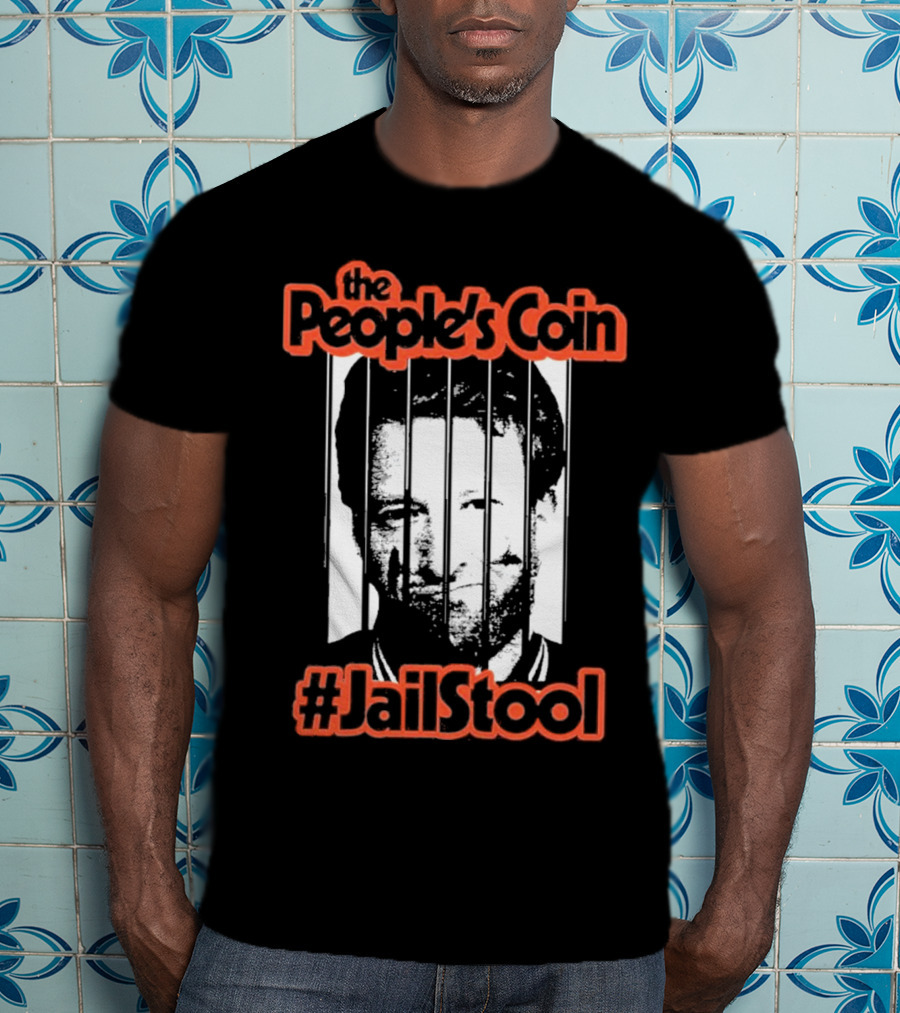 Dave Portnoy The People’s Coin Jail Stool T-Shirt