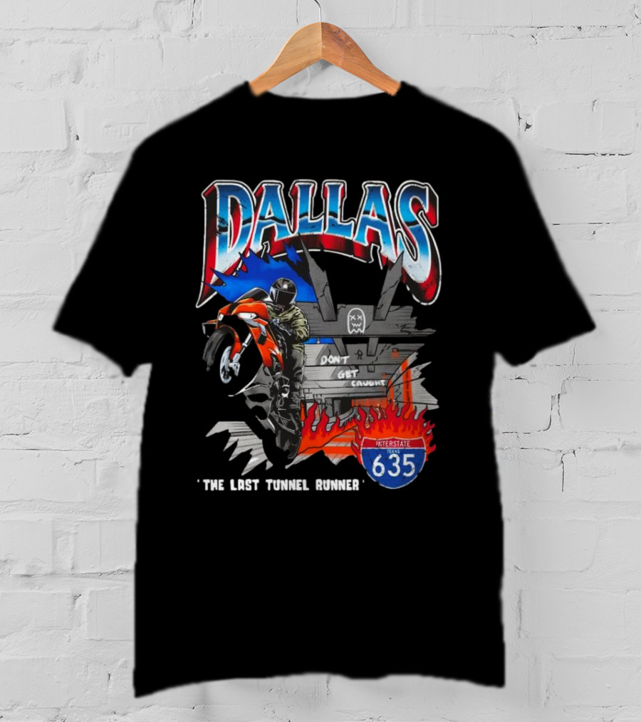 Dallas Ghost Racing The Last Tunnel Runner T-Shirt