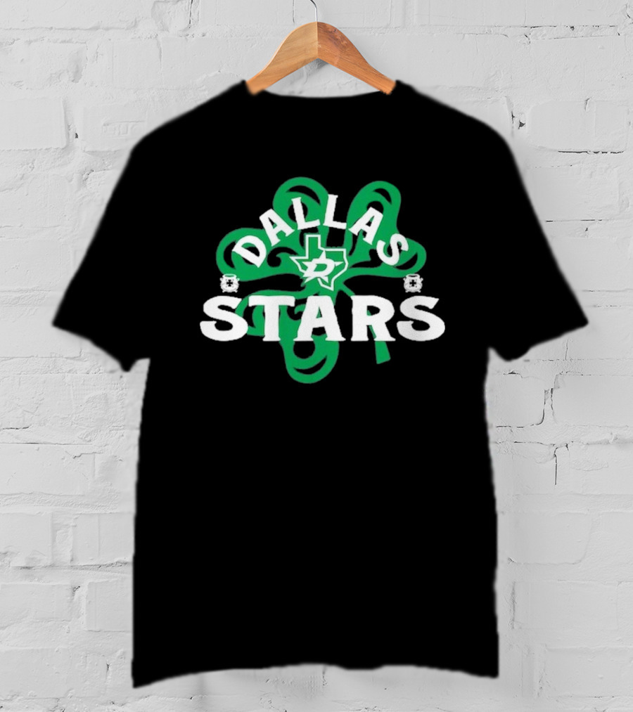Dallas Hockey St. Patrick’s Day Richmond Shamrock T-Shirt