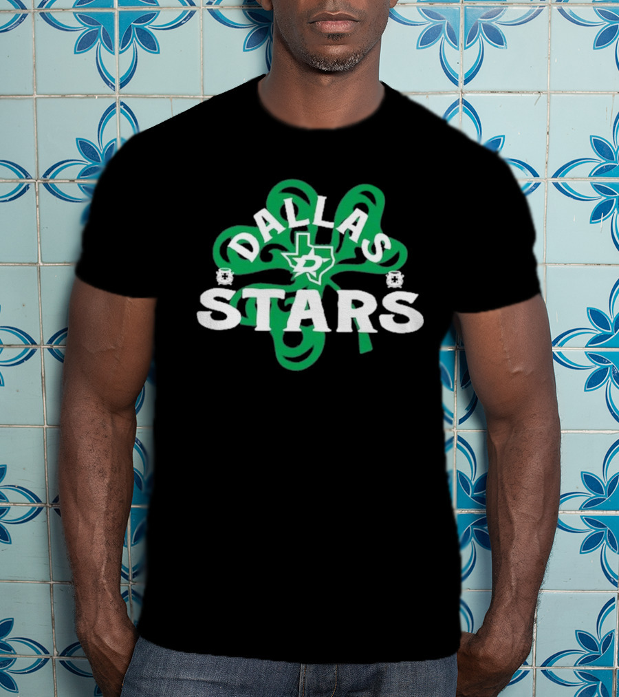 Dallas Hockey St. Patrick’s Day Richmond Shamrock T-Shirt