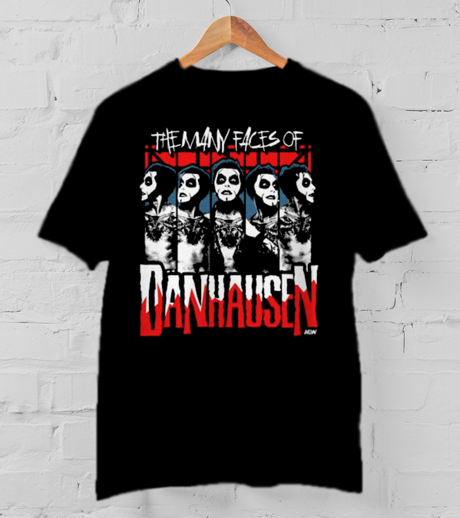 Danhausen – The Many Faces Of Danhausen T-Shirt