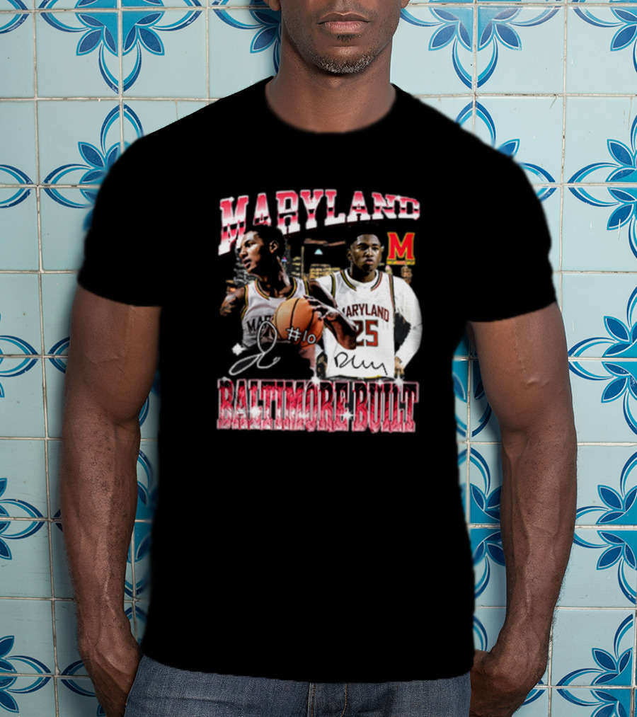 Derik Queen And Julian Reese Baltimore Built T-Shirt