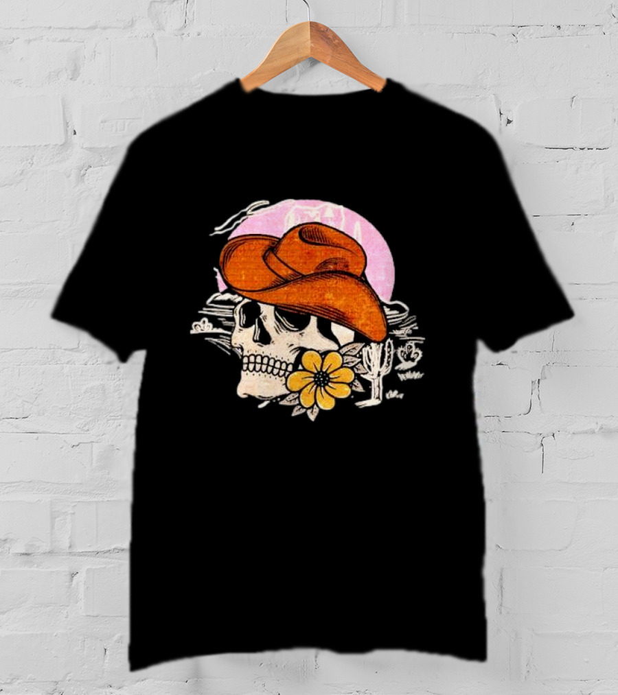 Desert Skeleton Western T-Shirt