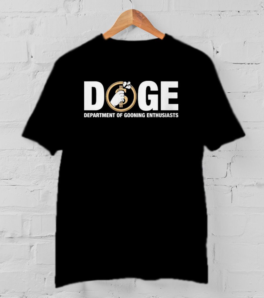 Doge Department Of Gooning Enthusiasts T-Shirt